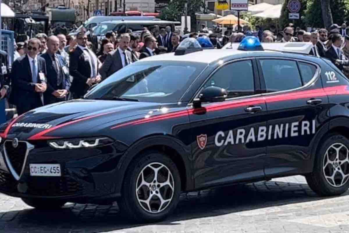 alfa romeo tonale carabinieri