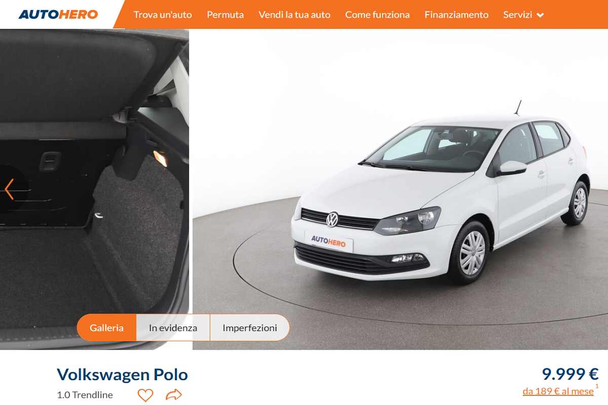dove acquistare Volkswagen Polo in offerta