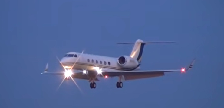 Gulfstream V, velocità fino a 940 km/h jim carrey