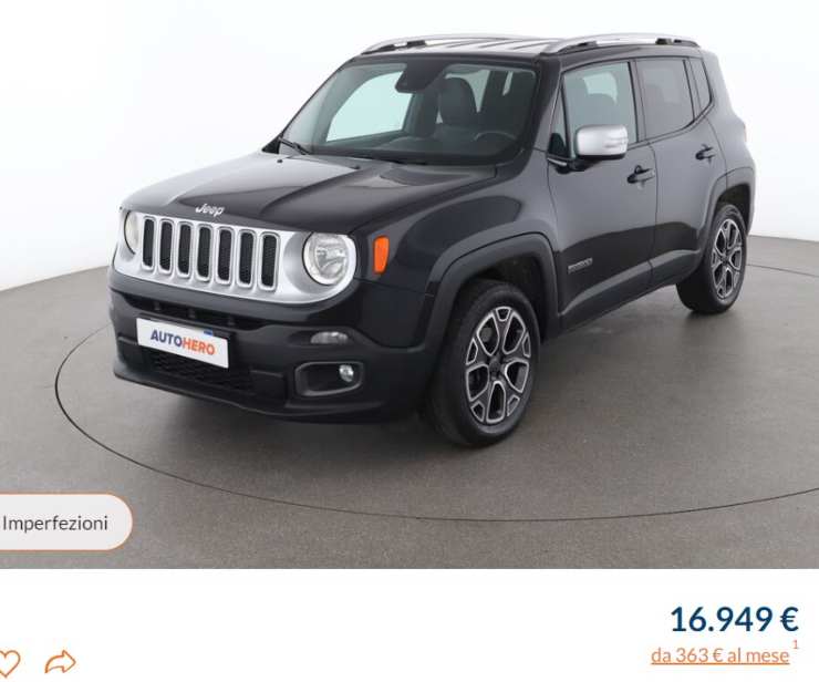 offerta jeep renegate