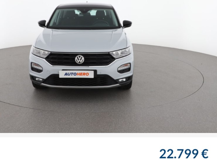 volkswagen t roc usata prezzo