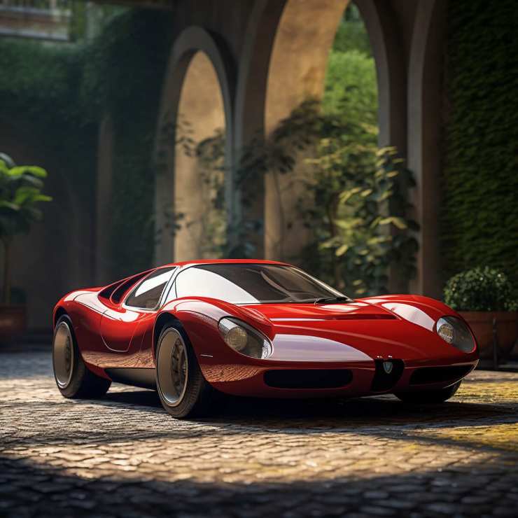 Alfa Romeo 33 Stradale che modello