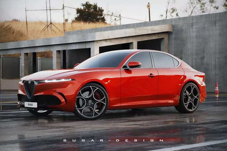 Alfa Romeo Giulia EV in arrivo