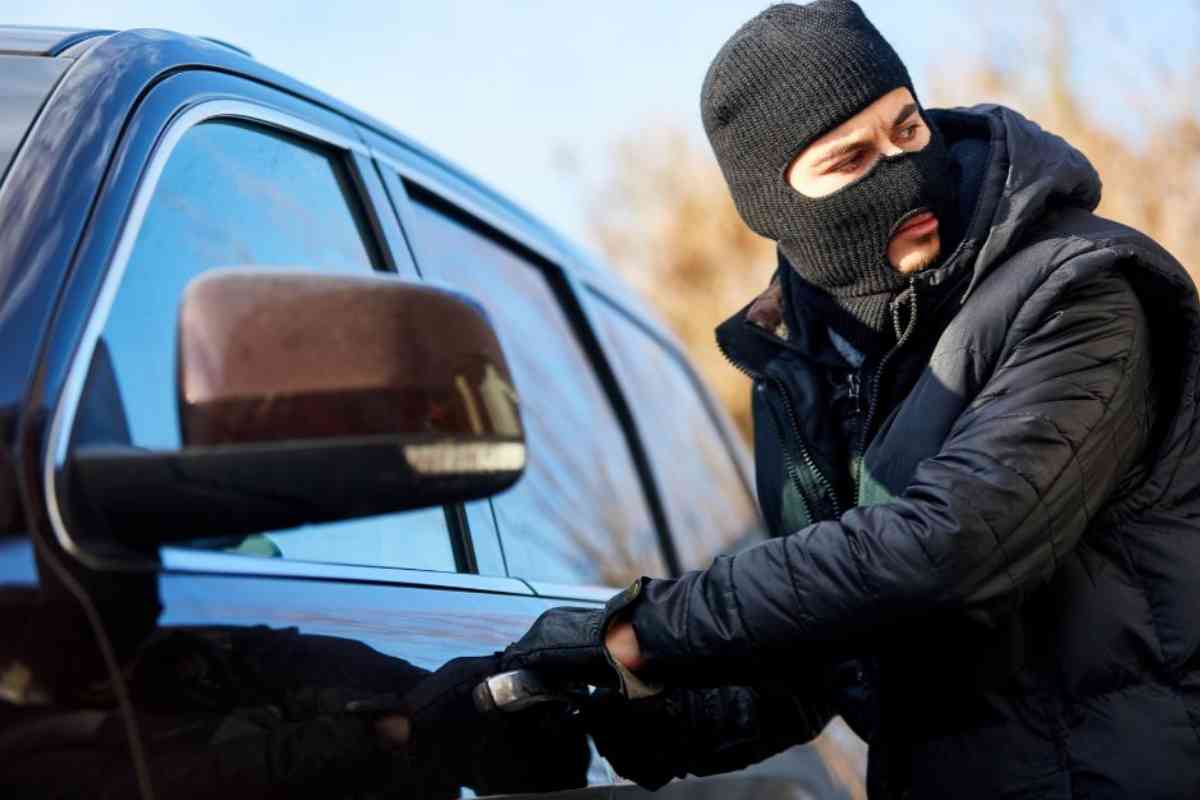 Auto furto che rischio