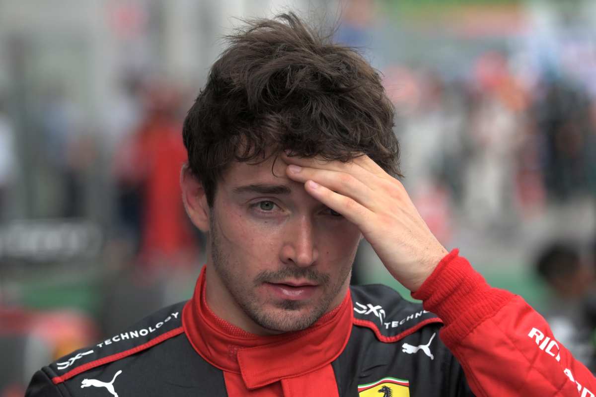 La curiosa fobia di Charles Leclerc