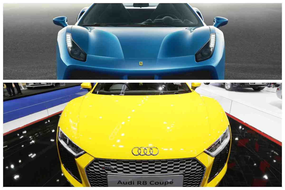 Ferrari 488, e Audi R8 si sfidano