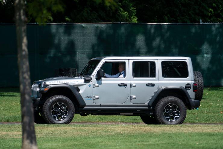 Jeep Wrangler auto di Stefano De Martino