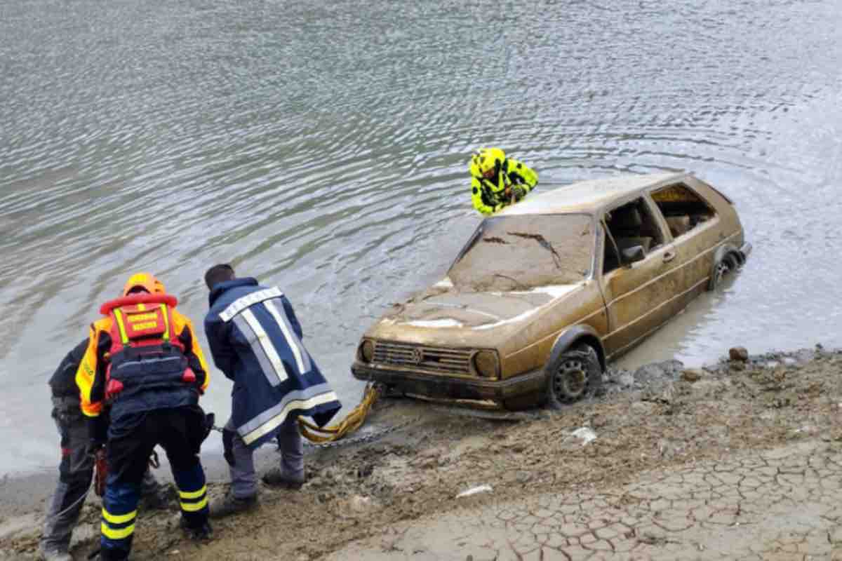 Recupero lago automobile 