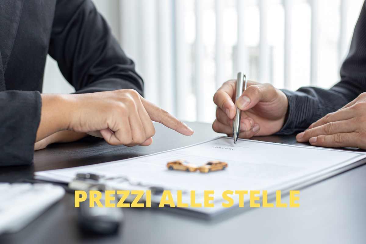 assicurazione prezzi stelle
