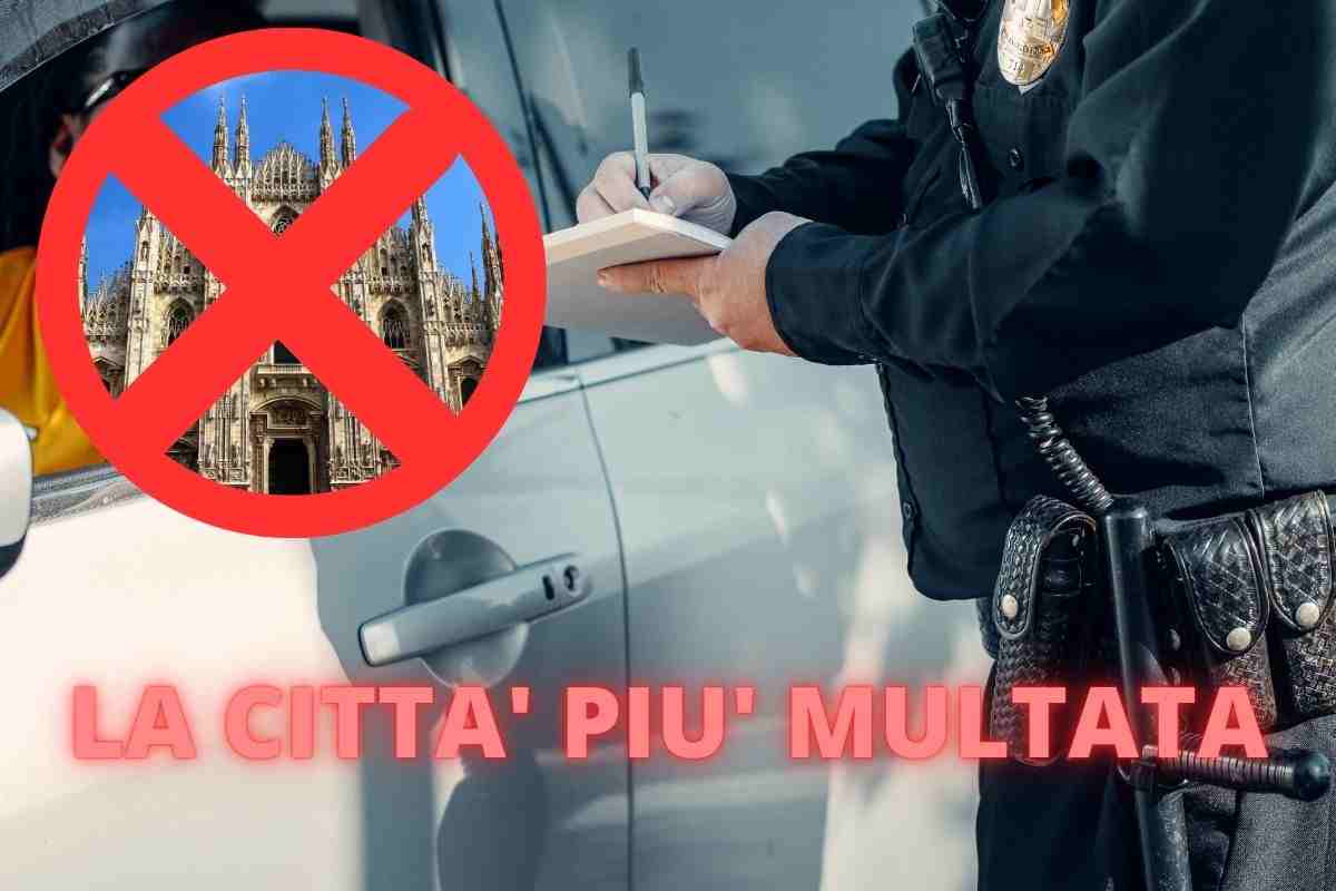 città più multata in italia