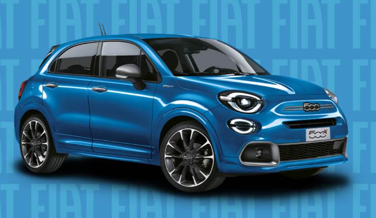 FIAT 500X, l'auto di Giorgia Meloni