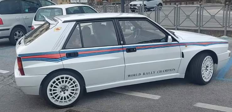 Lancia Delta HF Integrale, l'auto di Cannavacciuolo