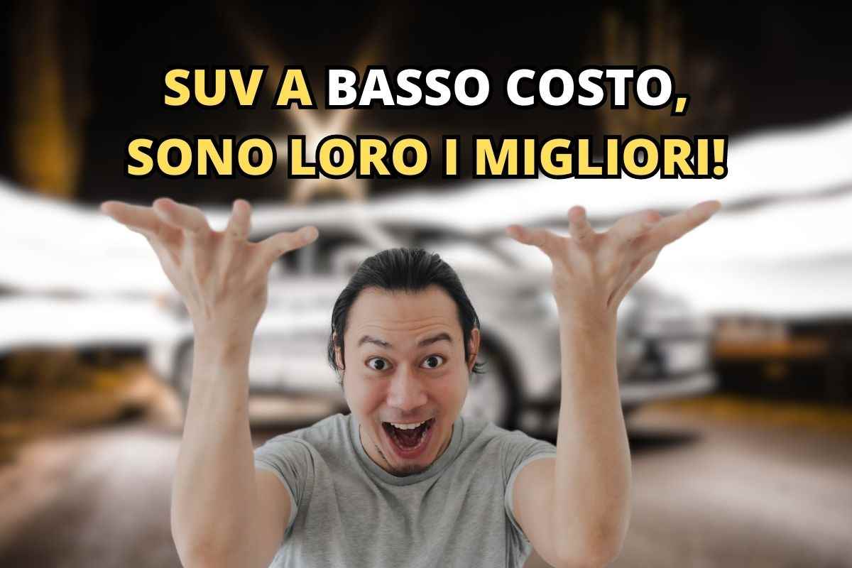 I migliori SUV a basso costo