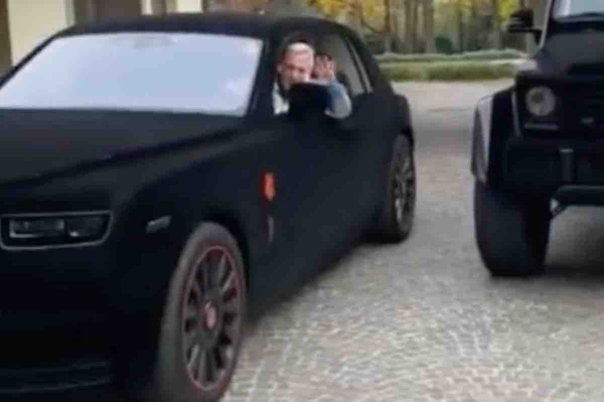Gianluca Vecchi possiede una Rolls Royce unica