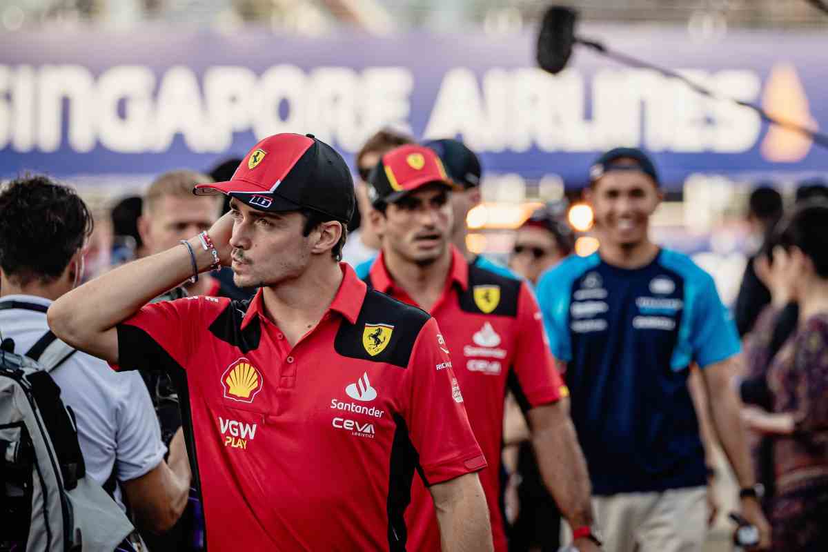 leclerc singapore sainz gara dichiarazioni