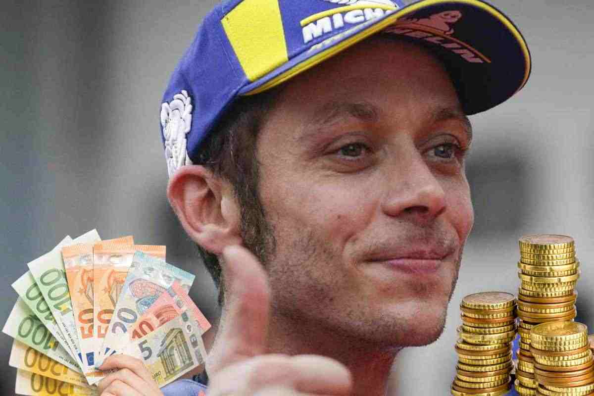 Gli introiti di Valentino Rossi