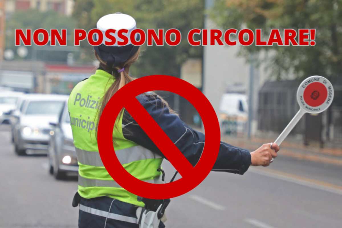 divieto di circolazione 