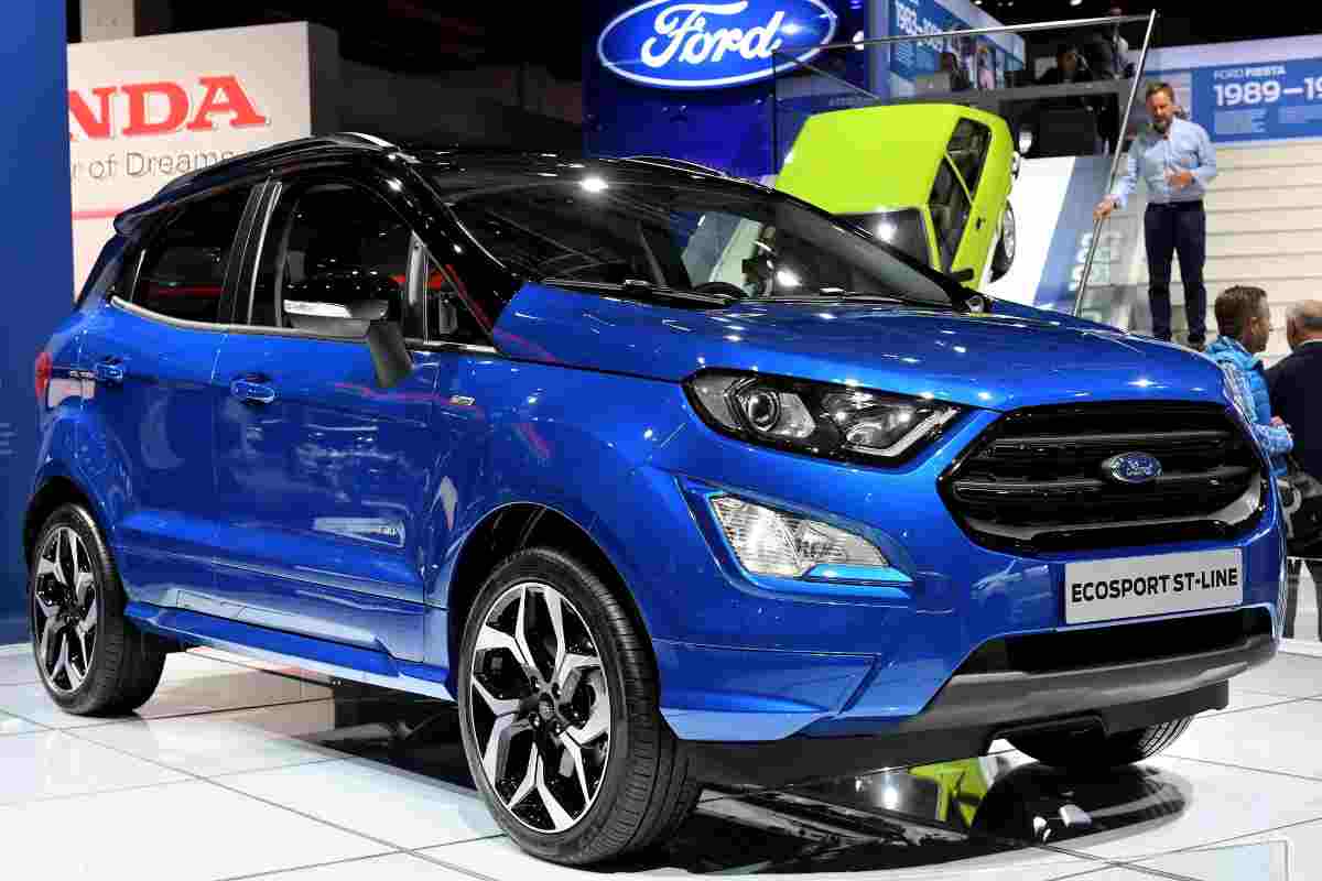 ford ecosport non sarà più prodotta