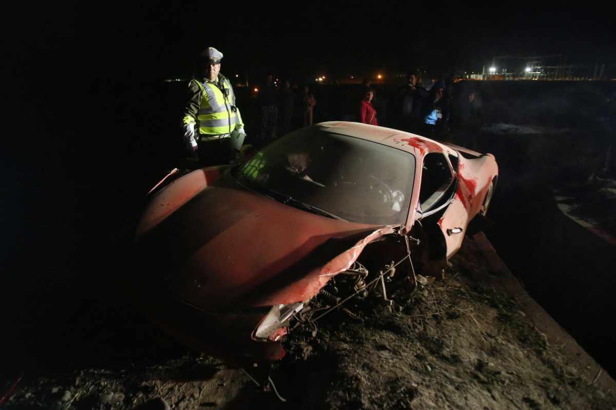 incidente letale per il campione