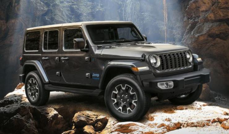 Jeep Wrangler con motore termico