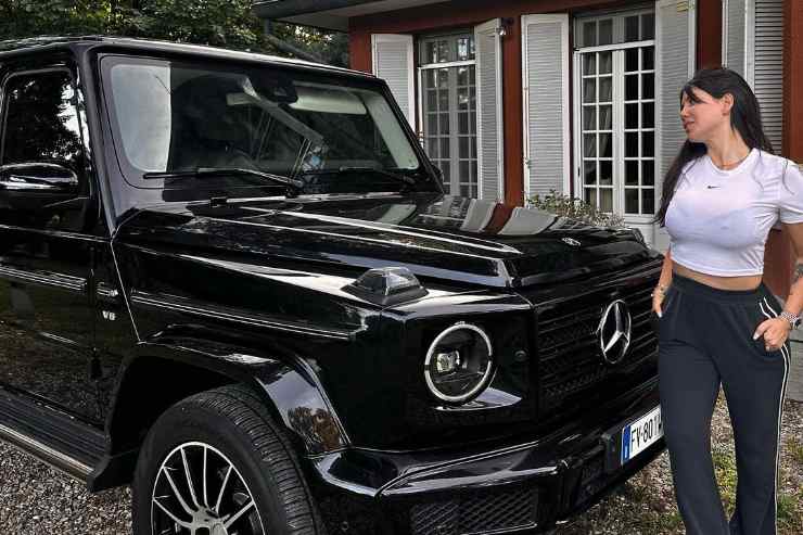 Wanda Nara, ecco la sua Mercedes