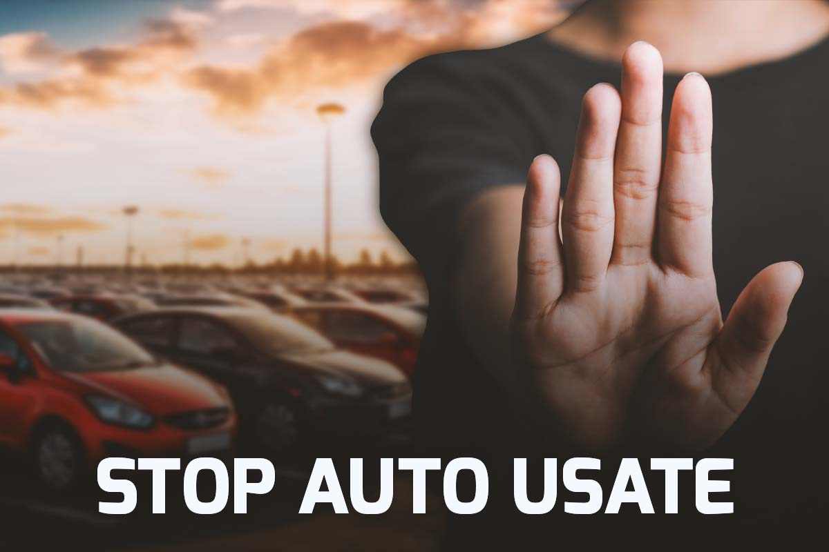 Stop all'esportazione di auto usate
