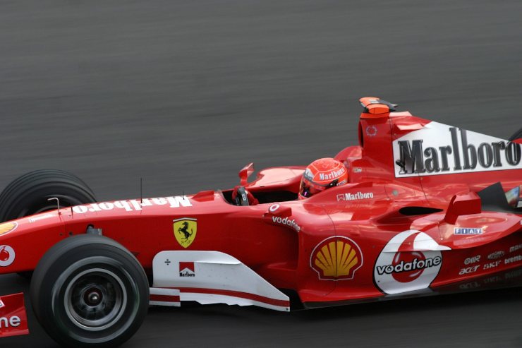 Ferrari F2004 il sogno di Verstappen