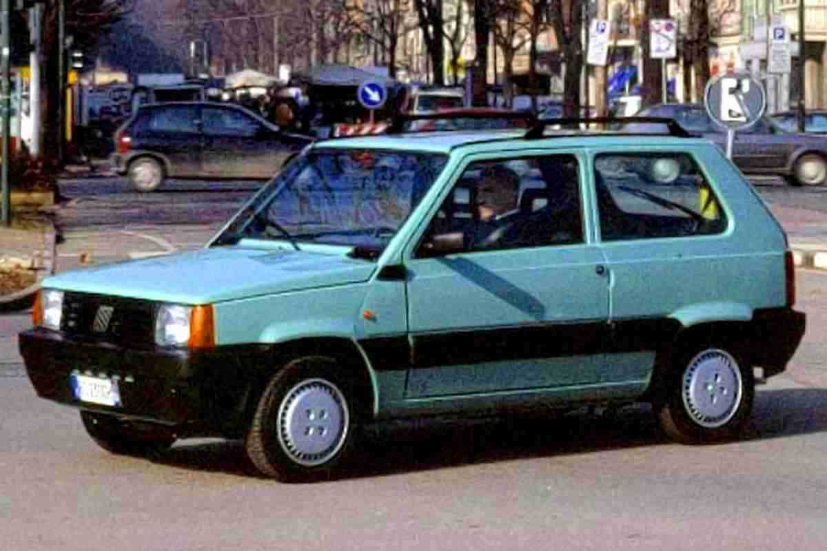 La vecchia Fiat Panda ha avuto un modello extra lusso