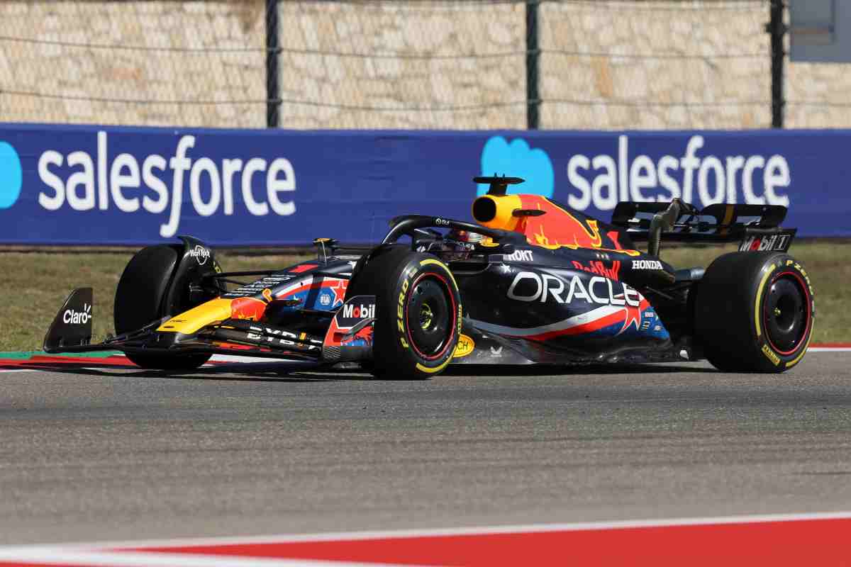 Verstappen spara a zero sul Texas