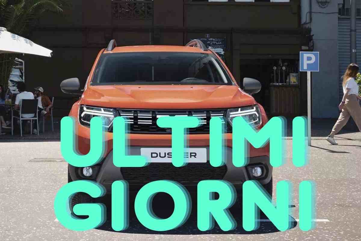 Dacia Duster offerta