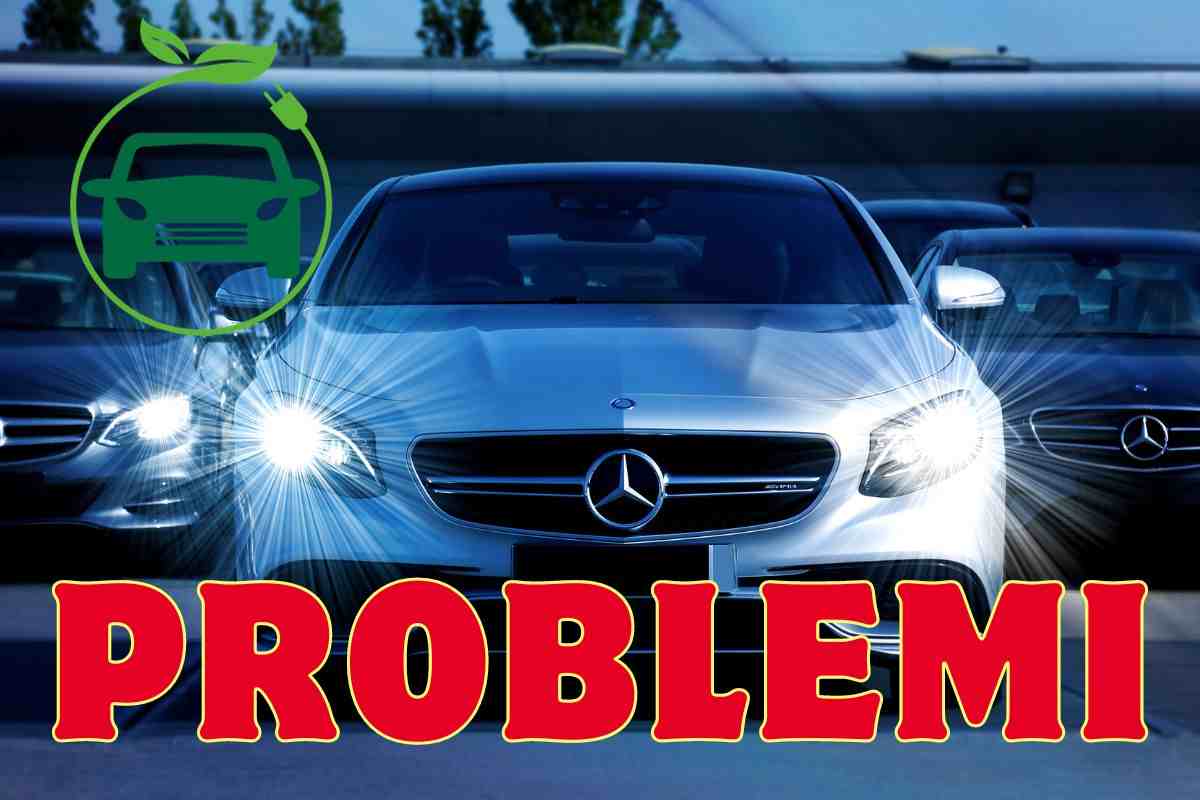 Problemi Mercedes per le auto elettriche