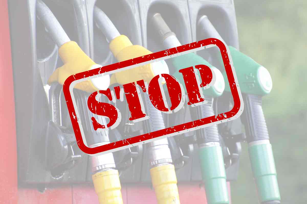 stop benzina diesel