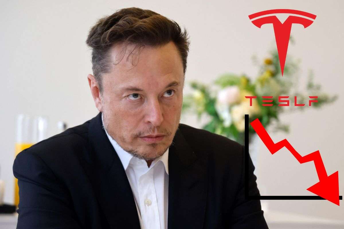 tesla crollo mercato