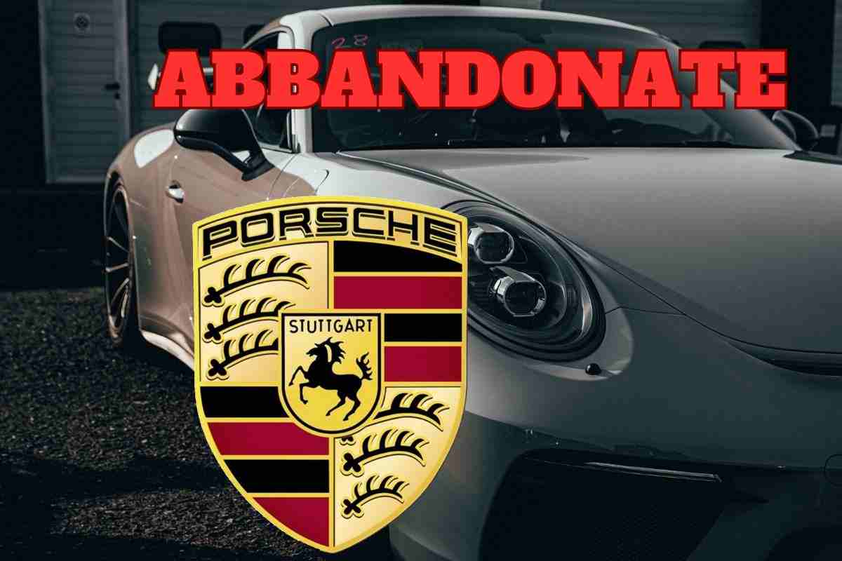 porsche 911 abbandonate