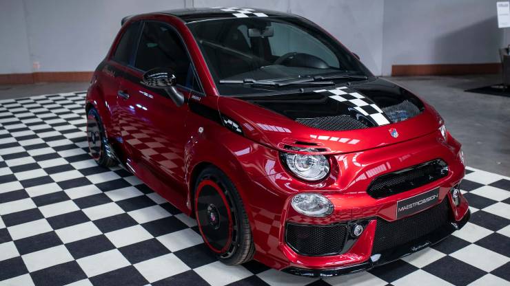 Fiat 500 Abarth Spettacolo,  tuning caratteristiche Giannini Automobili