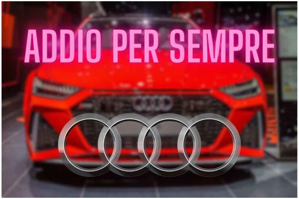 Audi addio R8 fine produzione