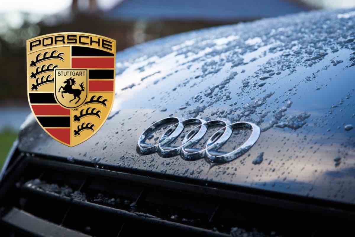 Audi Porsche tagli in vista